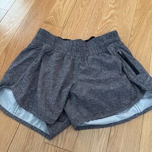 Lululemon Athletica Charcoal Athletic Shorts